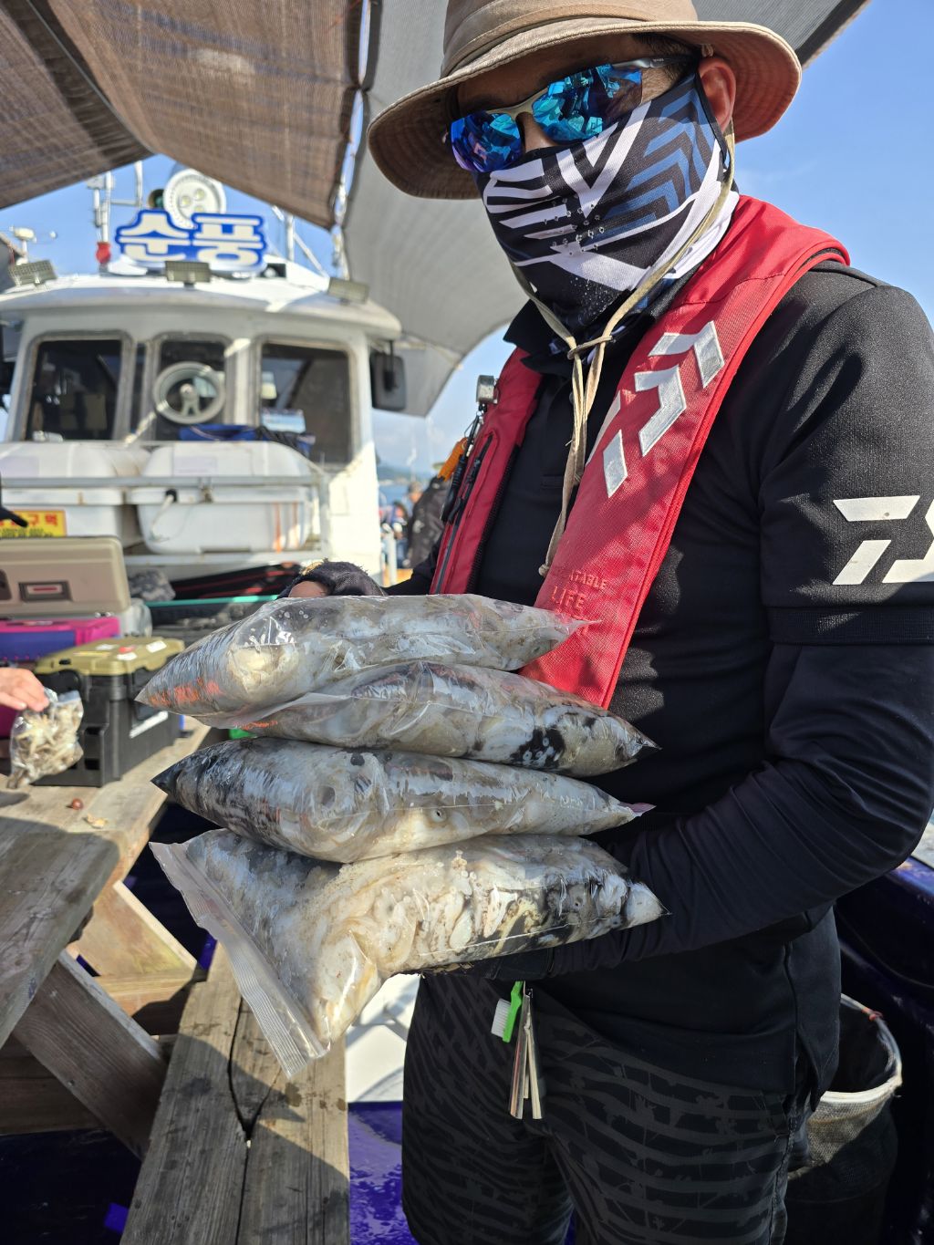 10/1일 계속되는 쭈꾸미 호조황~~~~